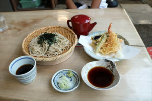 Tempura Soba, Japanese traditional food