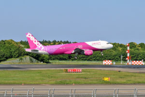 Aircraft spotting near Narita Airport - Japan