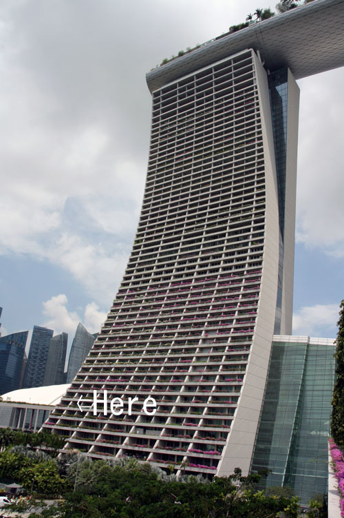 MBS, Marina Bay Sands hotel ,Singapore